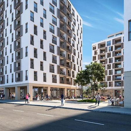 Donaublick Oasis: Stylische Wohnung Vídeň Exteriér fotografie